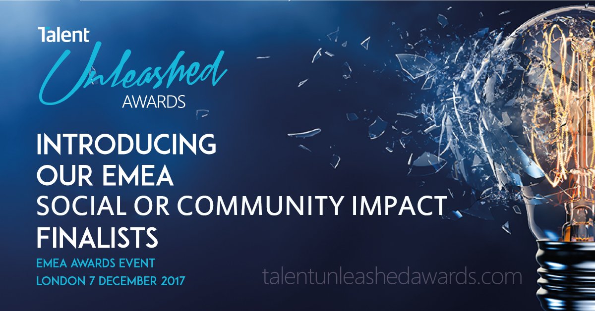 Just 6 days to go until the Talent Unleashed Awards 2017 (7 December)! Time to take a closer look at our EMEA finalists in the 'Best Startup - Social or Community Impact' category featuring <a href="/ShareTheMealorg/">ShareTheMeal - UN World Food Programme</a>, <a href="/ekitewps/">e-kite</a> &amp; <a href="/SafeToNet/">SafeToNet</a> #UnleashedAwards2017 - talentunleashedawards.com/introducing-em…