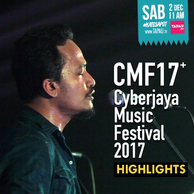 TAPAUtv's tweet photo. Geng! Esok we’re gonna release our highlight video for #CMF2017! Untuk yang sempat pergi, nak tahu ada muka korang ke tak, haa make sure you guys check it out tomorrow at 11am! 😎 https://t.co/XYEmbNrcDI