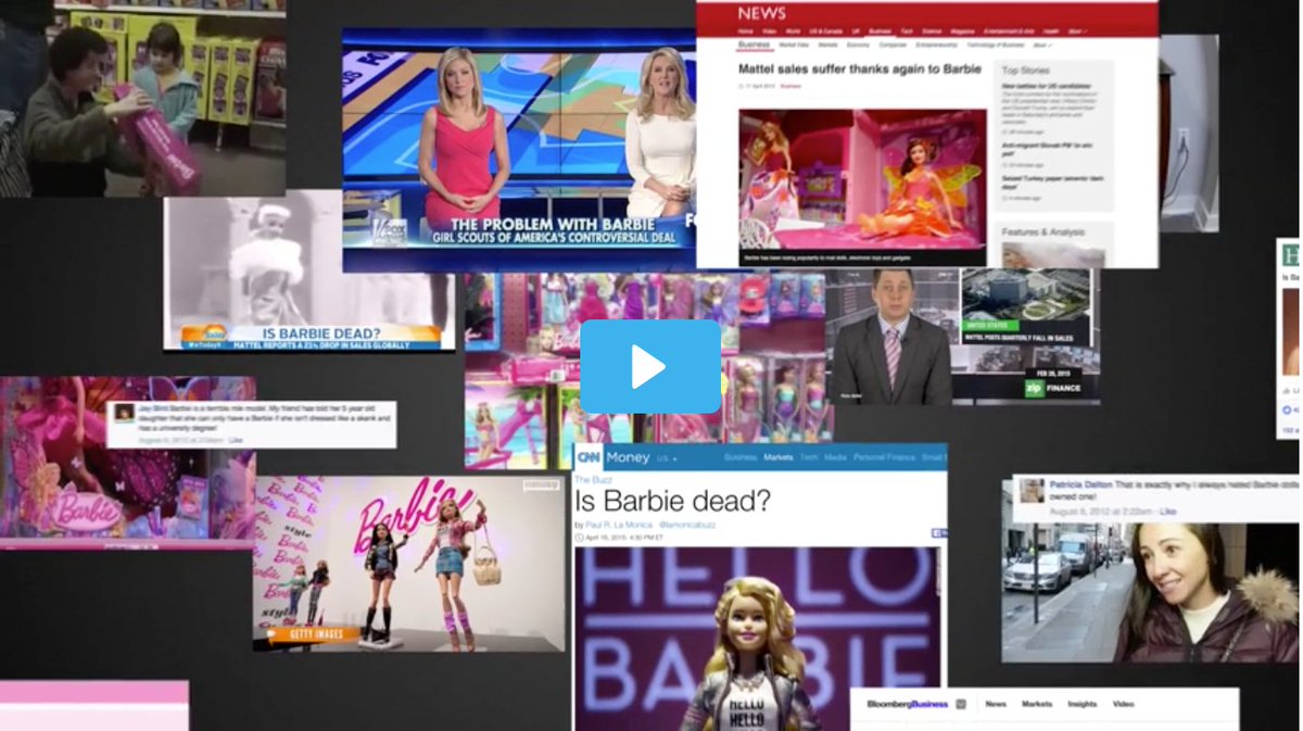 Penelopen011874's tweet photo. Barbie reverses 3 years worth of their #dropinsales with a simple message to young girls, #youcanbeanythingyouwanttobe @Mattel @Cannes_Lions #MKTGNRM #Mon https://t.co/9UaISk2gHU https://t.co/b7wmcX5pli