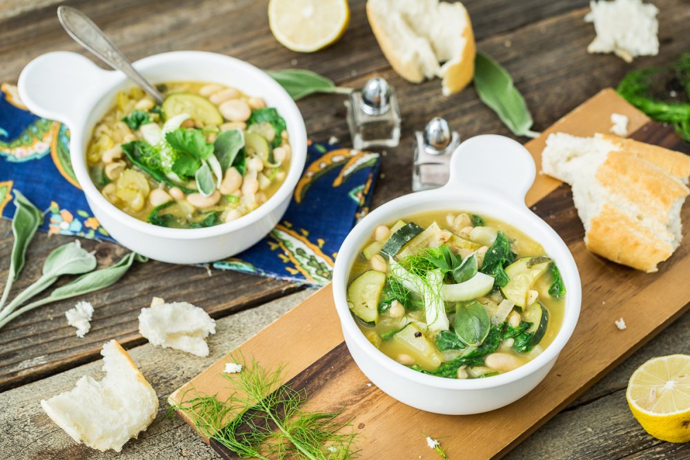 Forks Over Knives on Twitter "Try this zingy Italian white bean soup