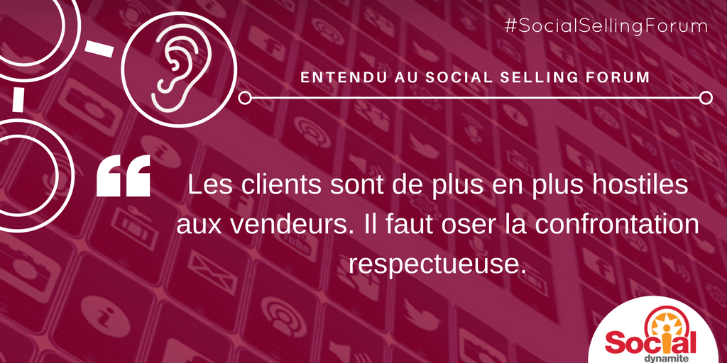 SocialSellingF's tweet photo. #Commerciaux #Clients #H2H #HumanToHuman #SocialSelling #SocialSellingForum #LiveTeam https://t.co/DGTWR6zPia