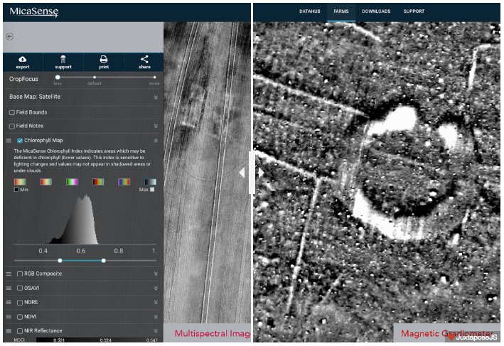 MicaSense's tweet image. Learn how a group of researchers from @BristolUni - @digberkeley are using #RedEdge to detect buried #Archaeological features bit.ly/2n8osnM #Archaeology #MultispectralImagery