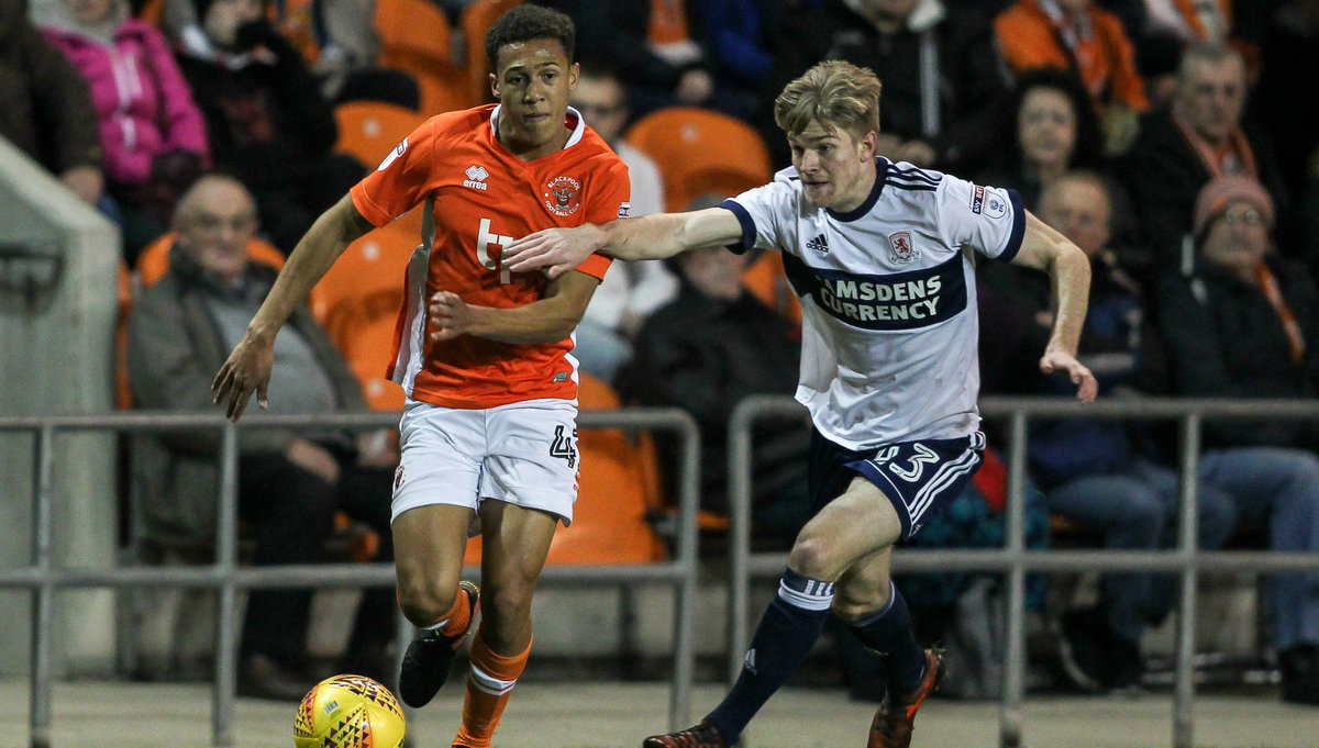 BlackpoolFC's tweet photo. 🏆 @calebrichards_ one of five players shortlisted for @CheckatradeTrpy Player of the Round award. 

https://t.co/erDzpsUicE https://t.co/q6NUmffLyv
