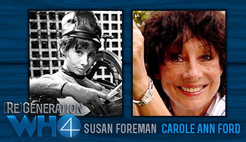 ReGenerationWho's tweet photo. #DoctorWho guest announcement 3: The Doctor's very first companion, Susan -- Carole Ann Ford will be joining us for the very first time this March! https://t.co/HCaBBBhPBm https://t.co/PSV14qEKW5