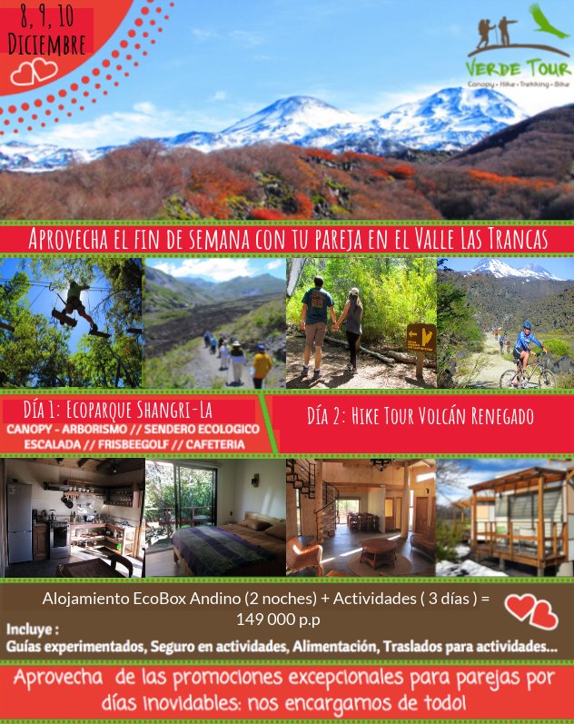 devacas's tweet photo. TERMAS DE CHILLAN: 3 días / 2 noches más actividades para el del Feriado 8 de diciembre en Refugio Valle de la Luna Ecobox. https://t.co/Opuit95e8h https://t.co/yZUJv3eXq4