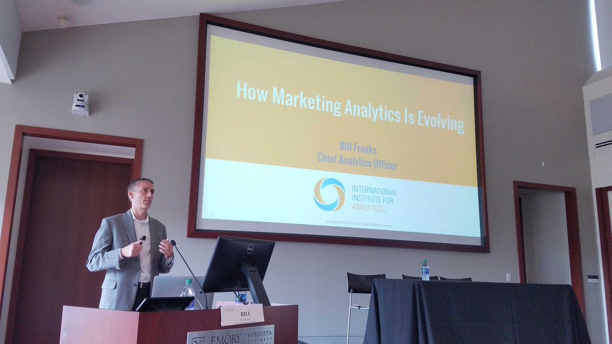 EmoryGoizueta's tweet photo. This year's @Emory_MAC Conference featured several leading-edge analytic thinkers discussing the evolution of marketing analytics. https://t.co/asXlSHlxf6 #EmoryMACConf https://t.co/1EUiEi95Mi
