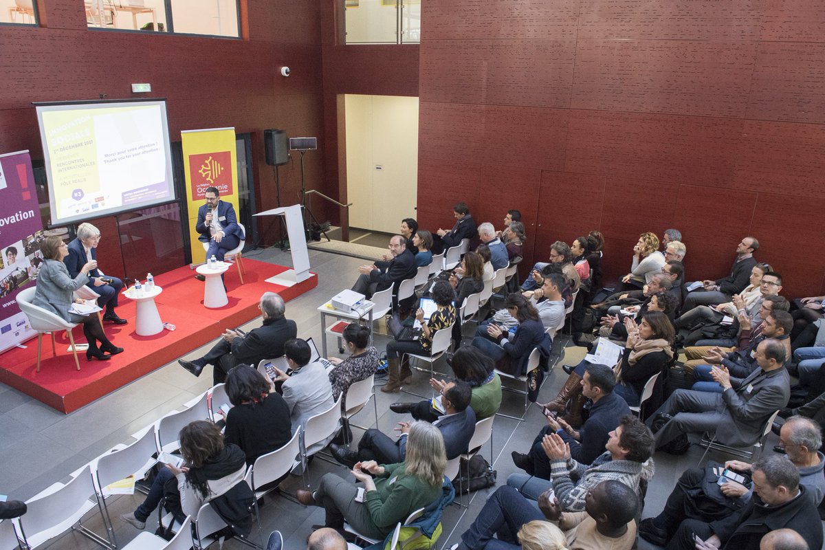 Occitanie's tweet photo. Dans la #région, l'économie sociale et solidaire (#ESS) c'est 213000 salariés & 17800 entreprises ! Les Rencontres internationales de l’#Innovation Sociale encourage la mise en relation des acteurs de l’innovation sociale & l’accélération de #croissance de ces entreprises. #RIIS3 https://t.co/IoQ6yU0RF2