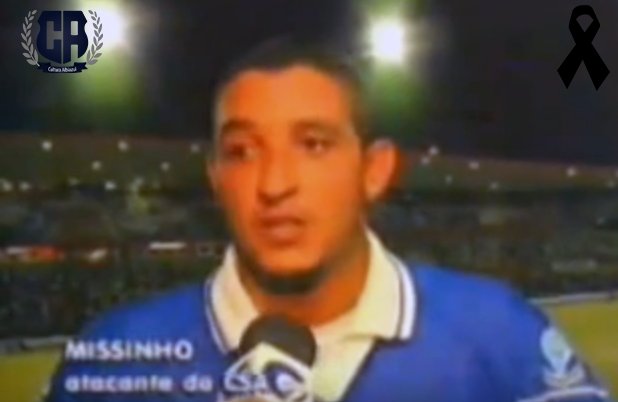 CulturAlbiazul's tweet photo. #VolverAl99 Missinho, figura del Sportivo Alagoano y goleador en la primera final de la Copa Conmebol ’99 con tres goles murió de Cáncer en el año 2014. ¡Nuestro recuerdo! https://t.co/xZCZ7BjH5o