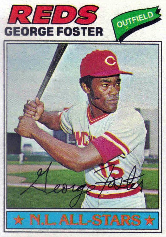 Happy Birthday to George Foster.  Him and his Black Beauty cranked 52 dingers in 1977. 