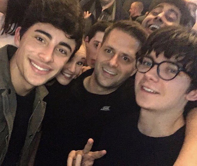 reelsceneuk's tweet photo. thanks all for last nights Xmas party&amp;making it a great night #AsaButterfield @asabfb @Midgley @BuildaBonfire @ManpreetBachu @manpreetbambra https://t.co/rl2VanUSCF