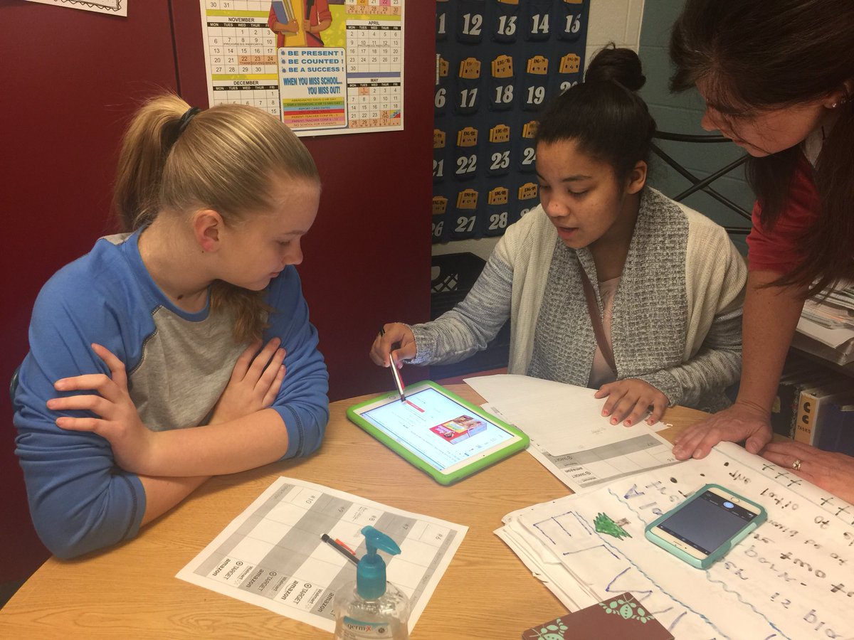 TibbsEAG's tweet photo. EAG 6th grade Math students finding the best deals for grocery list by finding the unit rate for each item using QR codes that link to each product on store’s website. #engaged #edtech #targetwins #workingtogether https://t.co/6TUF5TXNvf