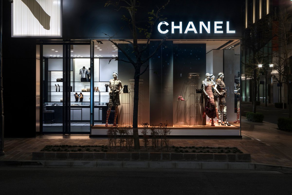 CHANEL on X: The first CHANEL flagship store in Tokyo, newly