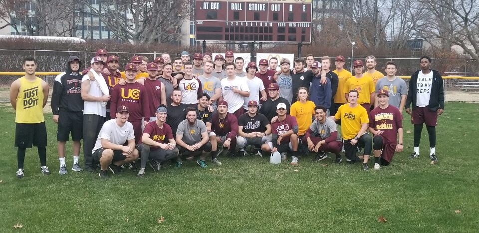 UCWV_Baseball's tweet photo. Great group of guys ✅ Great fall season ✅ Looking forward to the spring season✅✅🔥🔥 #CaryChallenge2017 #UCisThePlaceToBe #selflessUCbaseball https://t.co/RQpGhXDnzz