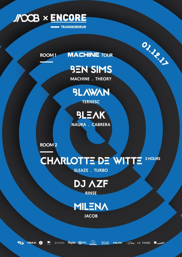 Lyon tonight for <a href="/machinetechno/">Machine</a> with <a href="/Blawan/">Blawan</a> and <a href="/bleakDRH/">Bleak</a>