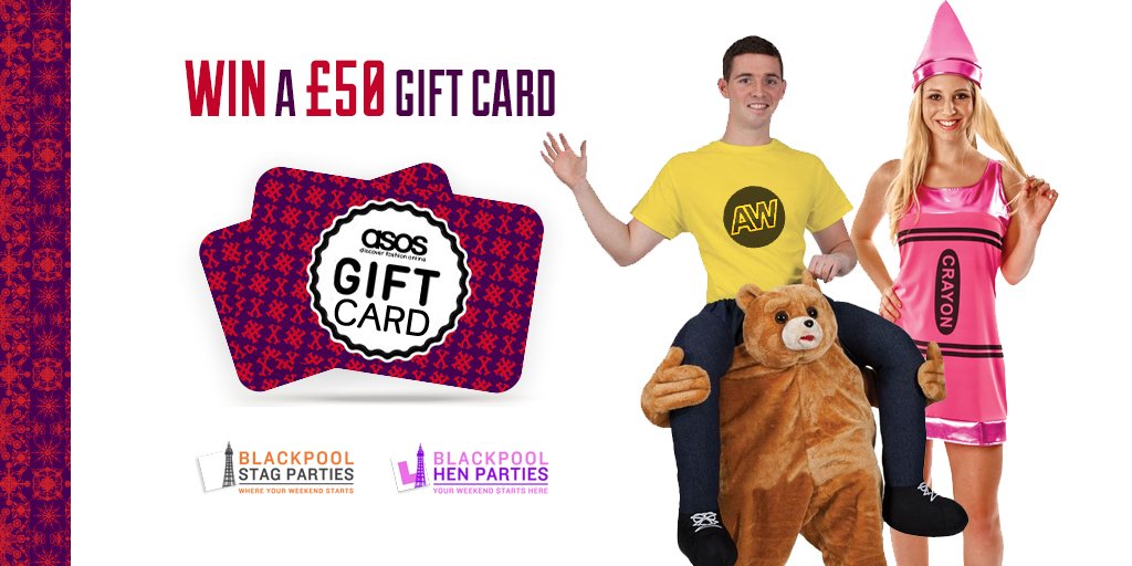 Blackpool_Stag's tweet photo. 🎄We are giving one lucky winner a £50 ASOS Voucher just in time for Christmas!🎄

Follow &amp; RT tweet to enter!

https://t.co/nlBKp3weP6 

#RTtoWin #Competition #Win #Comp https://t.co/70eMUxW5Ul