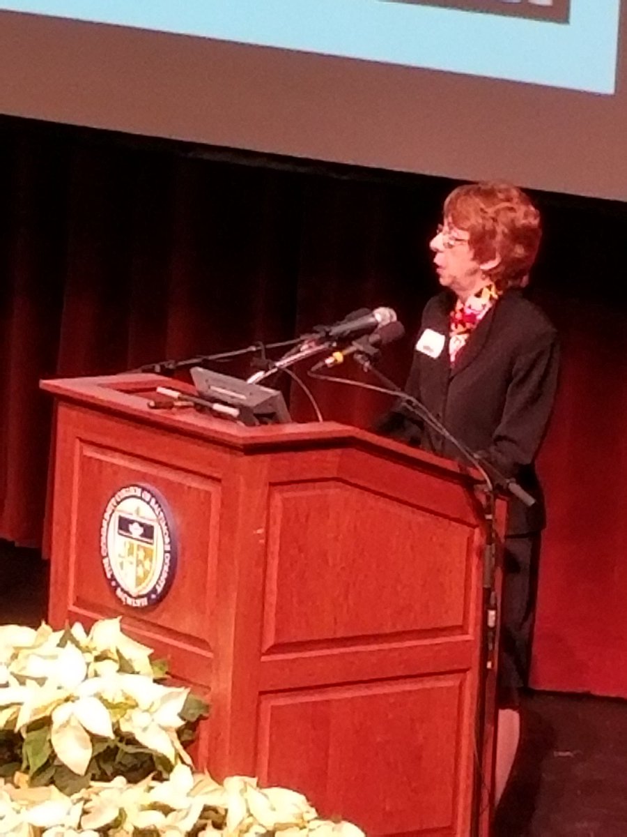LateefahDurant's tweet photo. @MdPublicSchools Dr. Gilli sharing the stories of our students in CTE programs and community colleges and their successes. #MACCSummit https://t.co/1lDc3Wzfh8