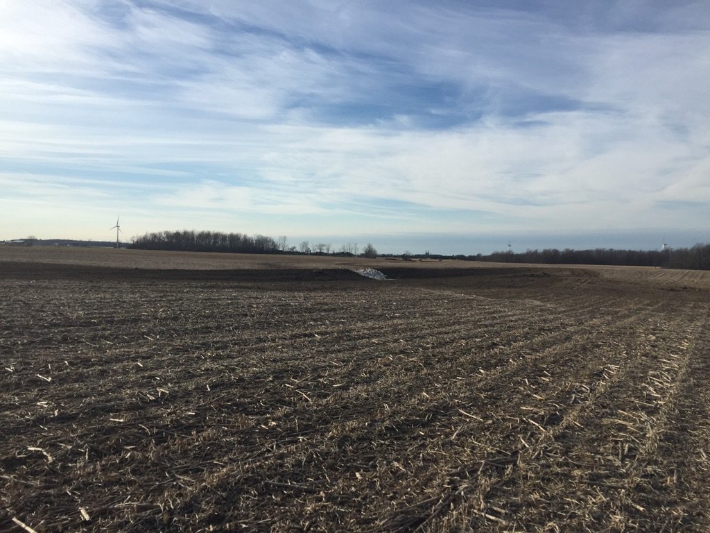 MaitlandStwdsp's tweet photo. Glenn-D Municipal Drain construction in the #GarveyGlenn is now complete. Here's a snap shot of a freshly shaped #GrassedWaterway and #WASCoB. #stormwatermanagement https://t.co/ulCQ49SgFl