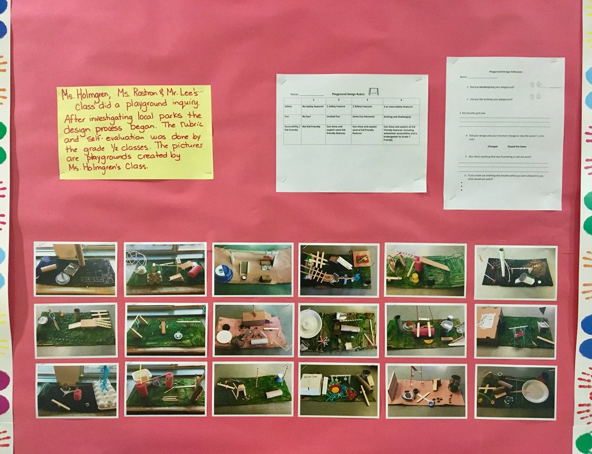SkeneLisa's tweet photo. Making Learning Visible for staff, students and parents at AES via bulletin boards in front foyer.  @SD69Qualicum, #BCPVPA https://t.co/6DG932VMTA