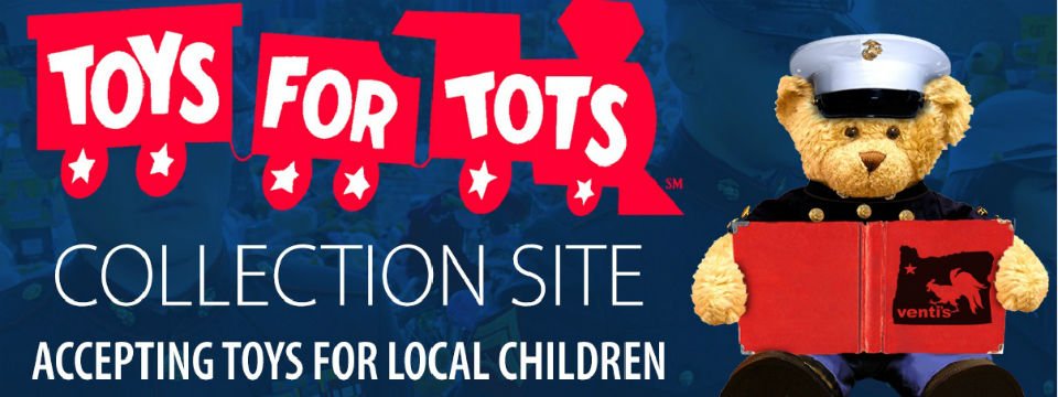 IncDestination's tweet image. We are a proud supporter of the United States Marine Corps Toys for Tots Campaign.  Come by today and drop off a toy donation to help a family in need this Holiday Season.