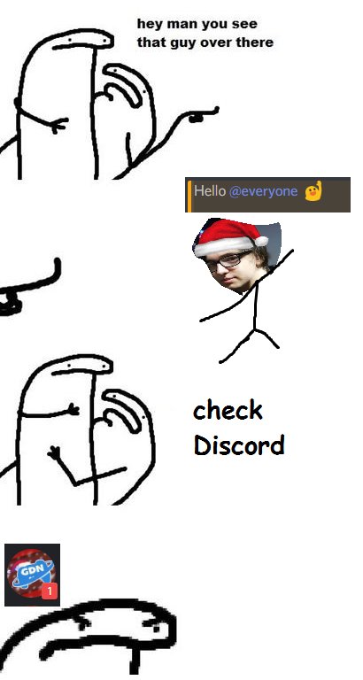 GameDevNetwork_'s tweet image. To get our news gooides out, we limit ourselves to two @everyone pings per month! ...That said, #gamedevnetwork members can relate #gamedev #indiedev