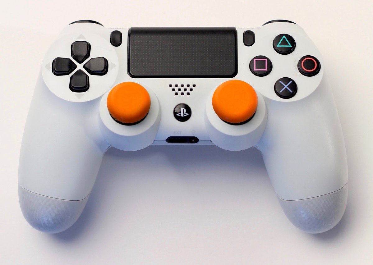 CoolKapz's tweet photo. Worn-out analog sticks? We have you covered here at https://t.co/4rK2JVB0so #HighPerformance #amazingcolor #newlevel #USAmade #magictouch #ps4 #XboxOneX #NintendoSwitch #Universal https://t.co/Te6JJusoY9