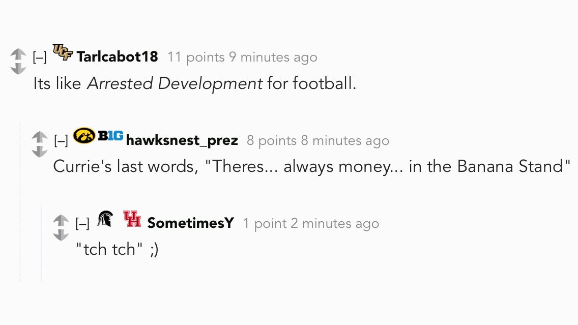 RedditCFB's tweet photo. Another way to look at the way things are playing out in Knoxville: #Vols https://t.co/8cqUOTYkOm
