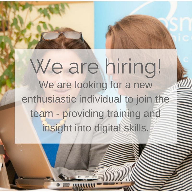 We are looking for an eager individual to join the team as a #DigitalTrainer. Learn more... buff.ly/2iyQNlN