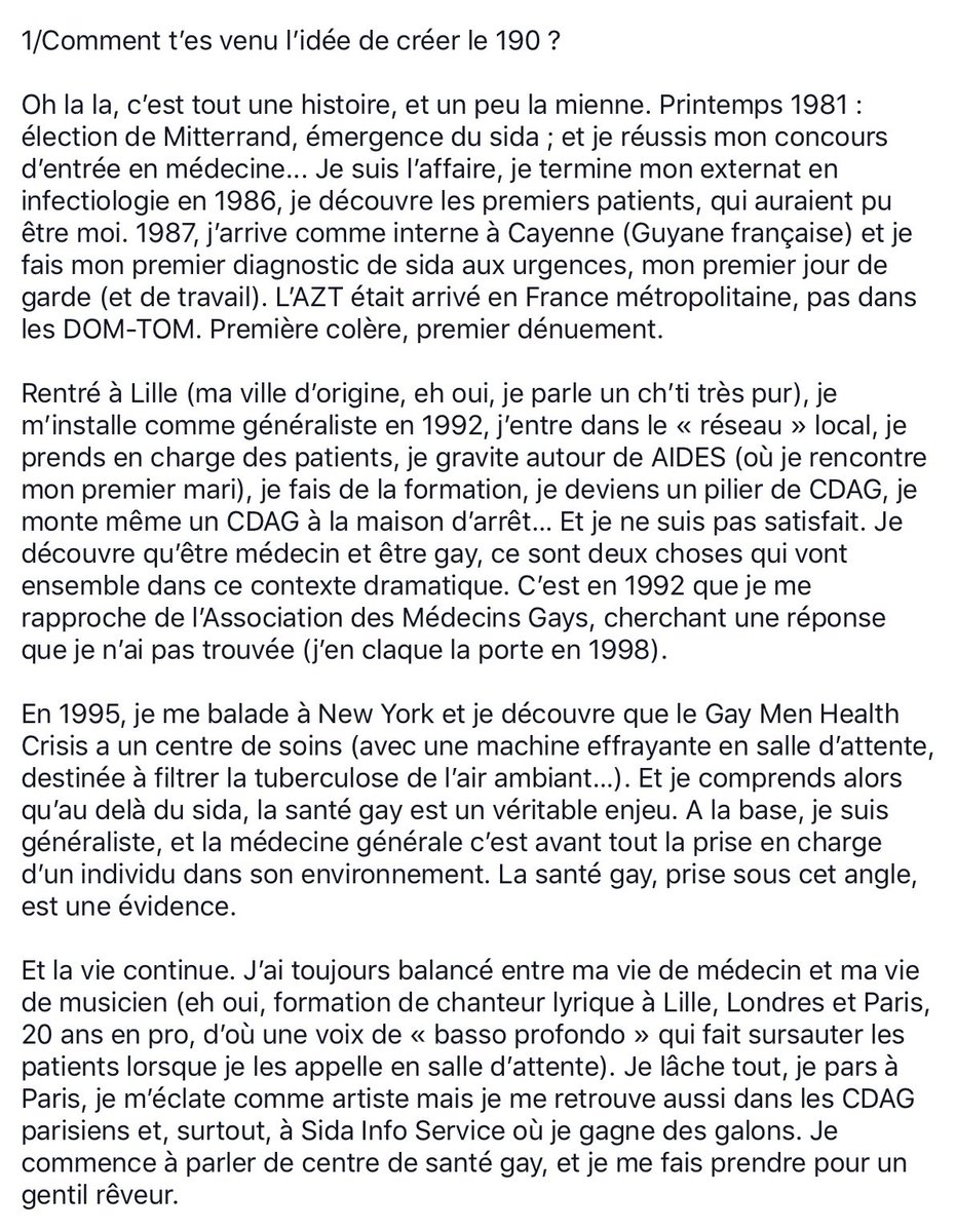 Le190_Paris's tweet photo. A l’occasion de la #JourneeMondialeDeLutteContreLeSida nous avons interrogé le directeur et fondateur du 190, le Dr Michel Ohayon. 30 ans de lutte derrière lui et beaucoup de choses à dire. #Le190 #WorldAidsDay #UEqualsU 1/2 https://t.co/ZmDpkSrdRC