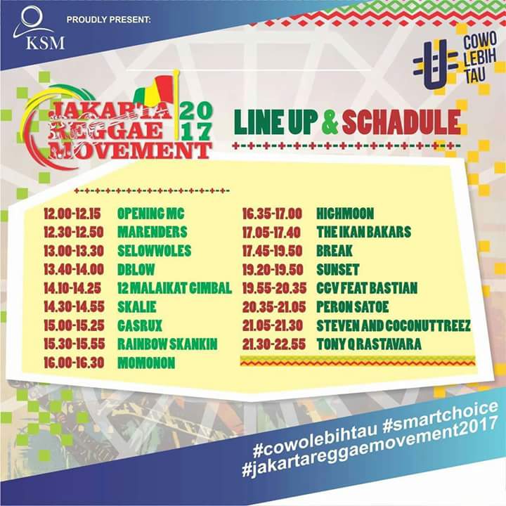Jakarta reggae movement 2017