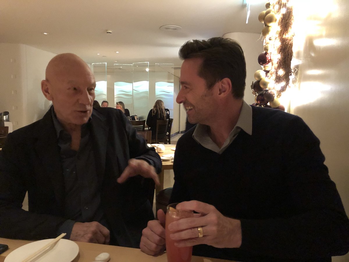 cizgikafe's tweet photo. Hugh Jackman: "Baba ve oğul buluşması." https://t.co/YKlpJEniAE