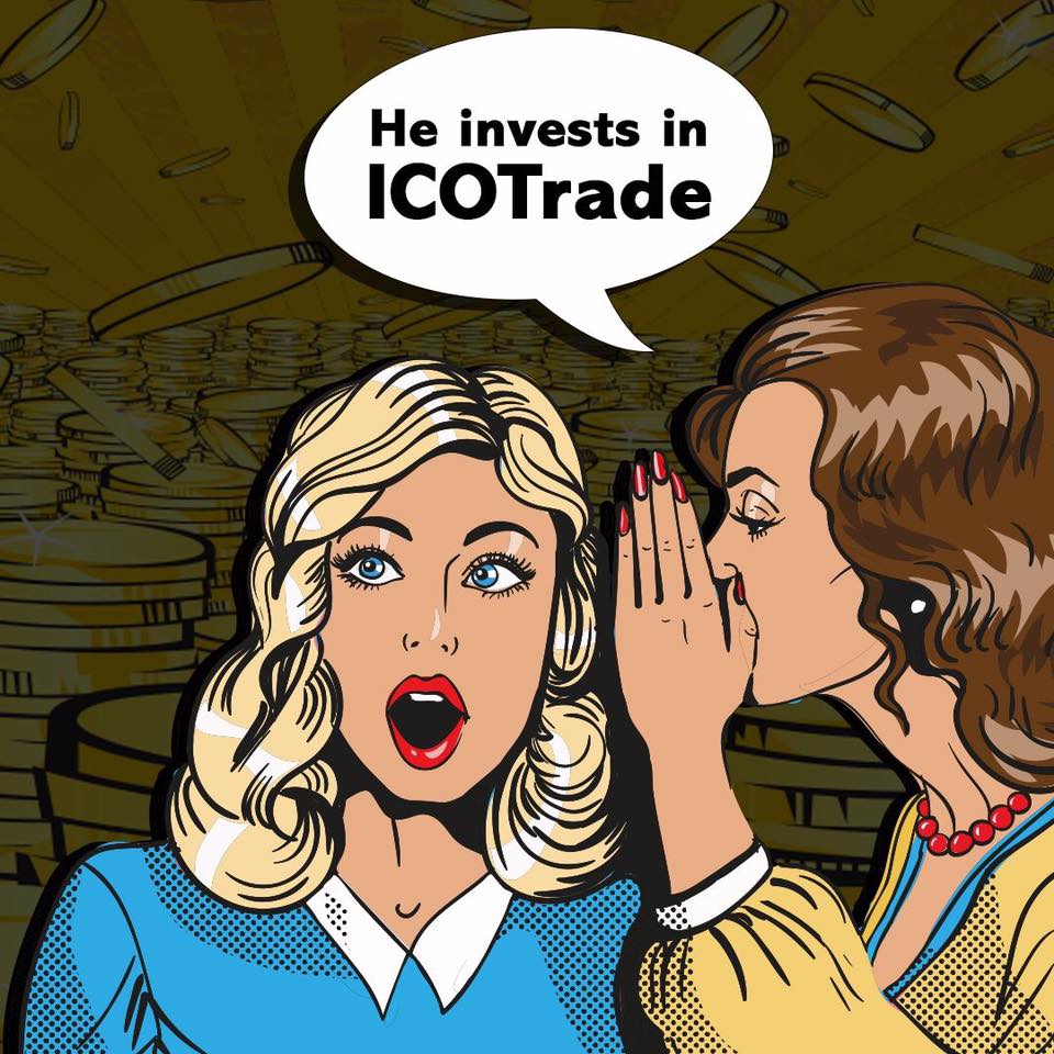 TAKE PART IN THE MOST PROFITABLE ICOs and Earn Profits Every 14 Days With ICOTrade!
Don,t miss this chance, save a 40% PRE ICO bonus today: icotrade.io