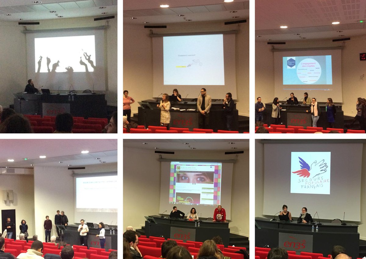 EN3S_officiel's tweet photo. #ProjetsAssociatifs > la #56ePromo restitue les projets solidaires qu'ils ont menés ! CC @SecoursPop @pfPauvres @FederationCREPI @CREPSE42 #MlavieavecLisa #OSPA42 https://t.co/BfO50S9e9r