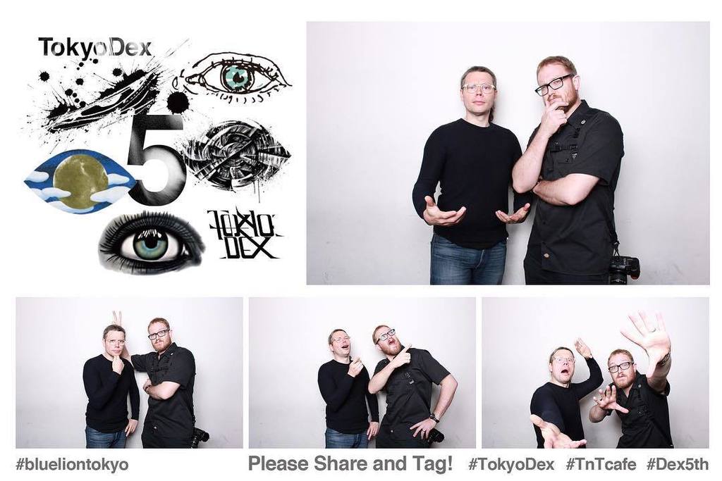 blueliontokyo's tweet photo. #tokyodex #tntcafe #dex5th #blueliontokyo #tokyo #photobooth https://t.co/2vE4xuXrNu