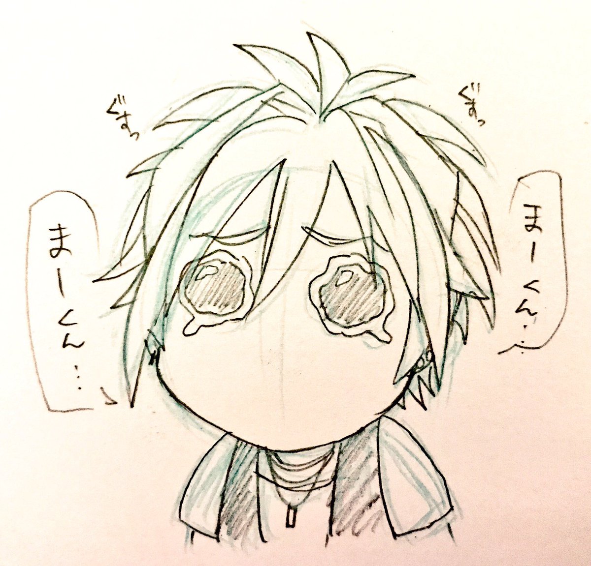 おじさんが一番上手く描ける… #繋がらなくていいから俺の描くデフォルメをみてくれ 