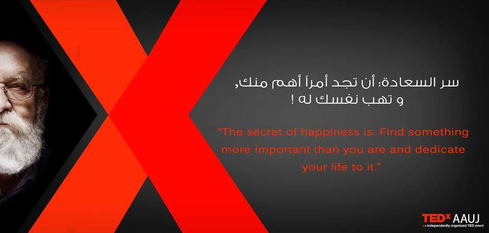 tedxaauj17's tweet photo. TED Quotes | مقتطفات من خطابات تيد
#TEDx #TEDxAAUJ #AAUJ #Jenin #Palestine #TedQuotes https://t.co/iEvV9zByaI