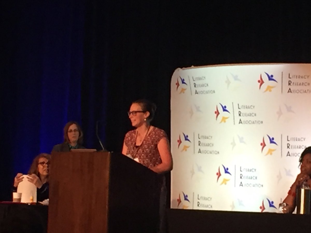 wteale's tweet photo. @rachael_gruen receiving the Michael Parker Award @ #LRA2017 @UICnews https://t.co/ToMm8MVWeK