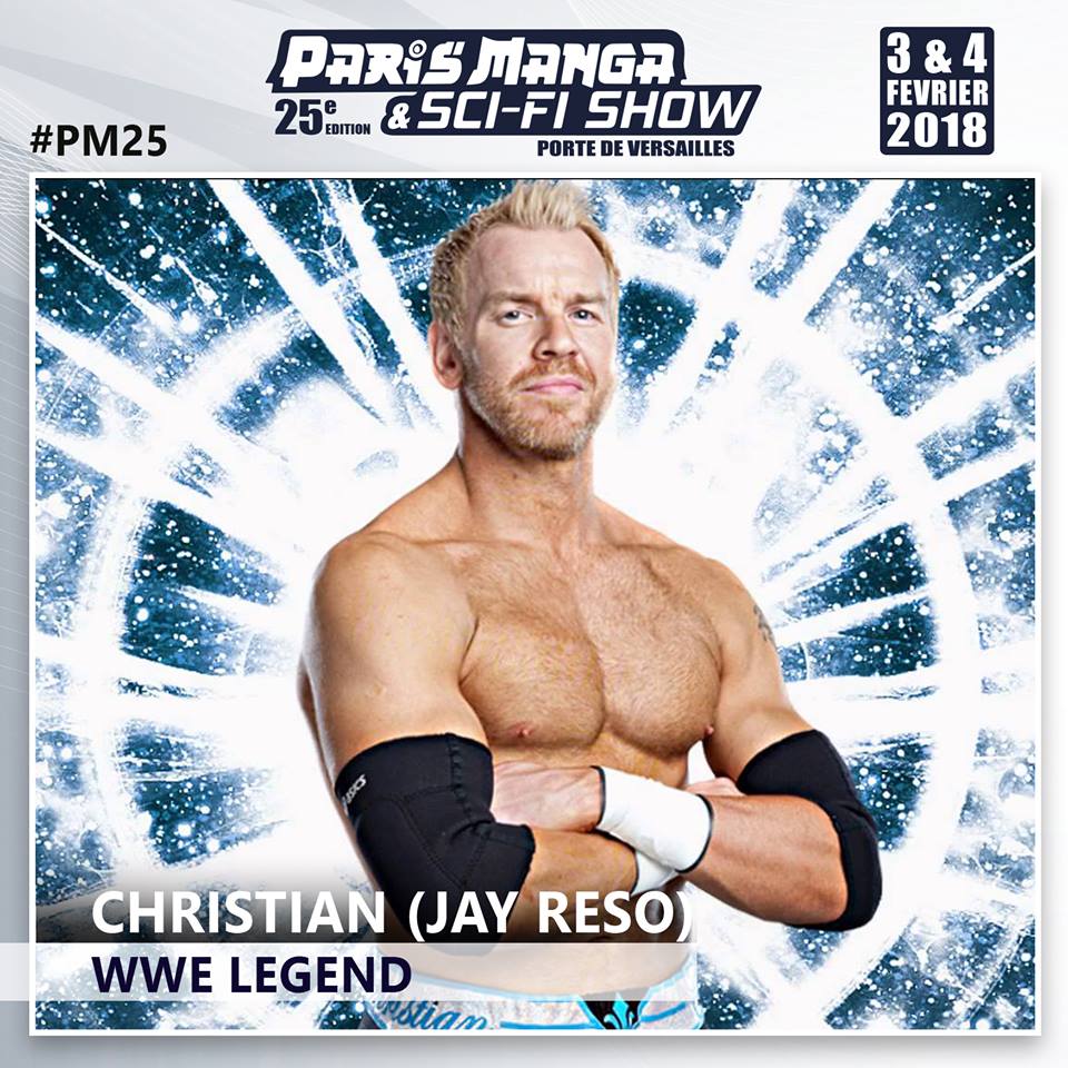 Cinephemeride's tweet photo. Christian présent au Paris Manga 2018
https://t.co/oiHQerW1J3 #Christian #WWEChristian #JasonReso #ParisManga #WWE #Catch #Wrestling https://t.co/StjZ7xiQWe