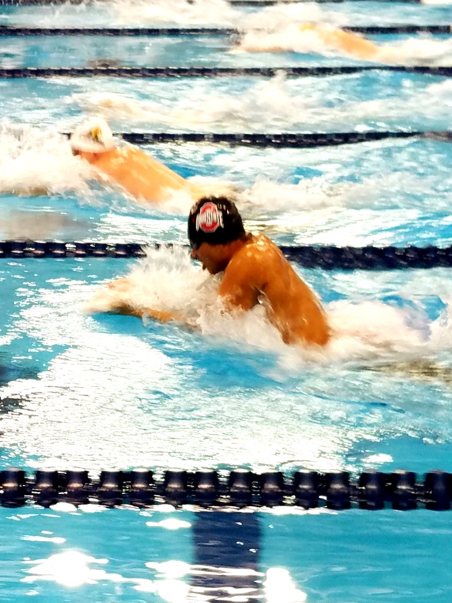GYWDolphins's tweet photo. GYWD Alum & Current Ohio State Buckeye Alex Jahan qualifies 24th in the Men's 100 Breast with a 55.53! #GYWD #GoDolphins #SwimWinterNats https://t.co/jTfTfO4NuV