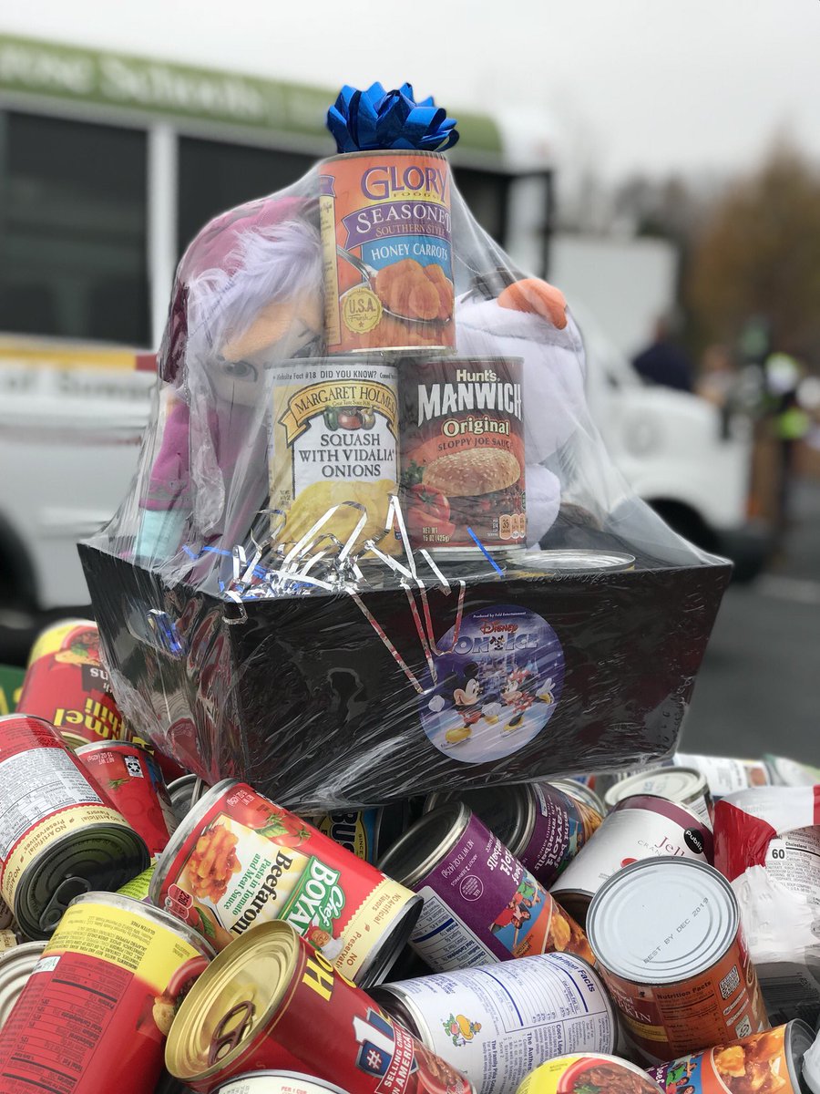 .<a href="/DisneyOnIce/">Disney On Ice</a> dropping off their canned goods AND a discount for #11Alive viewers! New show in town 2/22-2/25. Use code: SSL at checkout for 20% off! infiniteenergycenter.com/events/detail/…