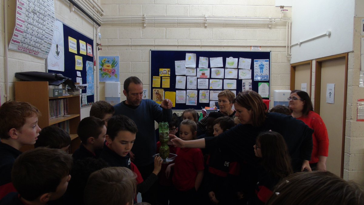 FriendsMerlinWD's tweet photo. We had a lovely afternoon in Briarhill School doing a demo workshop on recycled birdfeeders and practising Song for the Birds for the #TheHearthofWinter #NaturalDecember event on Dec 17th #MerlinWoods #Galway https://t.co/OcvDrnsaDo