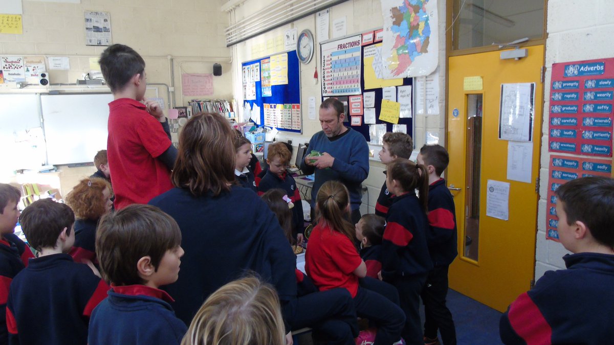 FriendsMerlinWD's tweet photo. We had a lovely afternoon in Briarhill School doing a demo workshop on recycled birdfeeders and practising Song for the Birds for the #TheHearthofWinter #NaturalDecember event on Dec 17th #MerlinWoods #Galway https://t.co/OcvDrnsaDo