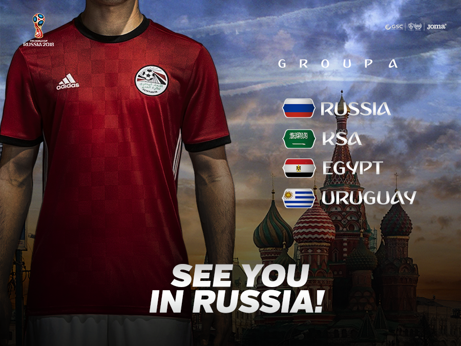ZSCOfficial's tweet photo. إليكم مجموعة الفراعنة في كأس العالم روسيا ۲۰۱۸! 🇪🇬🏆، نراكم بعد ستة أشهر من الآن. 🇷🇺👋🏻 

#قرعة_كأس_العالم https://t.co/M1q5oYRv9F