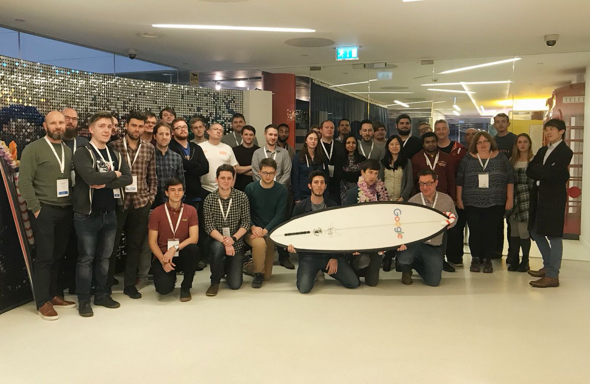 Platform_Group's tweet photo. Nathan and Joe from our Digital Team beat all comers in putting together an ecommerce web application that also runs offline in about 45 minutes at Google Academy last Tuesday. App-tastic!
#googledigitalacademy
#hackathon
#pwa
#progressivewebapp https://t.co/kf7F2h38TM