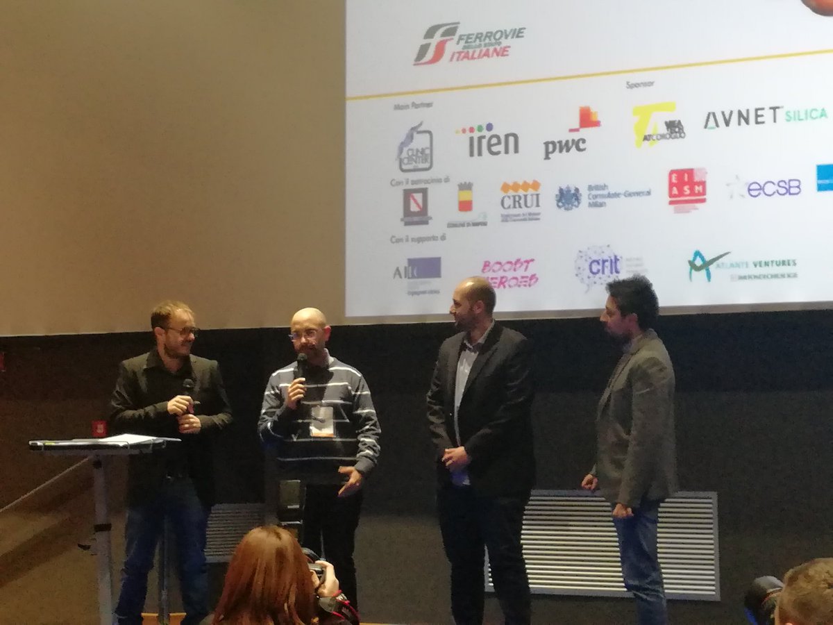#PNI2017 premio @Boost_Heroes a #ErmesCyberSecurity