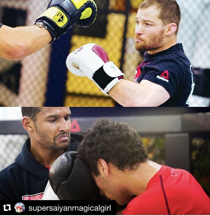 ZachFunSize's tweet photo. Best wishes to my frowny brother @NoTweetMandel tonight making his @bellatormma debut! Check him out on the #Bellator189 prelims. Guy is amazing! https://t.co/i9Slbitjs1