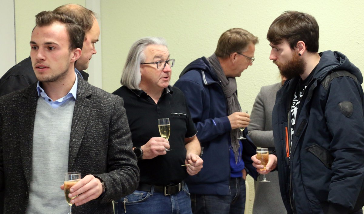 Rencontre "Marketing Numérique" aujourd'hui à l'IUT : les entreprises ont pu échanger leur point de vue et leurs stratégies numériques, puis discuter lors d'un cocktail ! 
Belle première expérience 👏