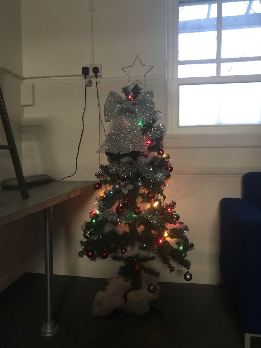 TAPA’s KS3 area is Christmas ready. #tbap17 #christmas #enrichment