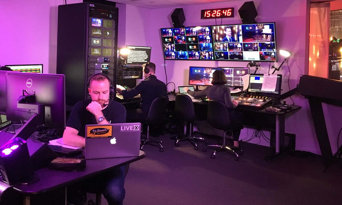 livexproduction's tweet photo. #ReadyTakeLive is back on air at @livexproduction! Tune in later this afternoon for the newest episode featuring products from @VideoDevices, @Atomos_News, @TelosAlliance, and @Blackmagic_News! #livestreaming #videoproduction #broadcast #livex #4kstudio #nyc #news #entertainment https://t.co/iLS8KvoKmn