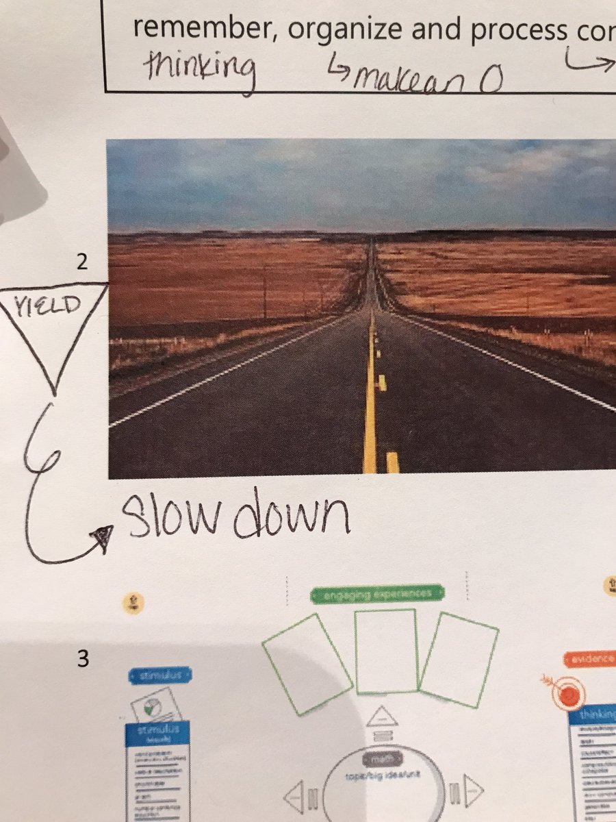Cre8ive_Reading's tweet photo. If visual ques are used to save our lives on the road, why not use them in the classroom!?! Genius!!! @lead4ward #think2017 #visuals https://t.co/WpnPy8HKBp