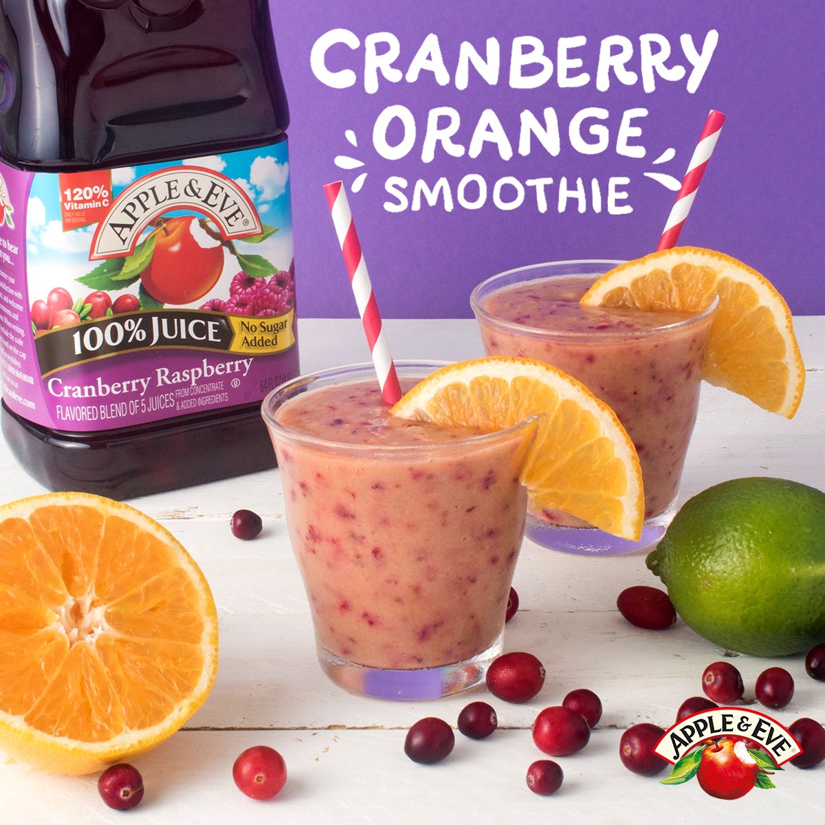 Cranberry-orange is a great flavor combo for a seasonal smoothie. Click here for directions on how to make it: bit.ly/2zRRvSv
